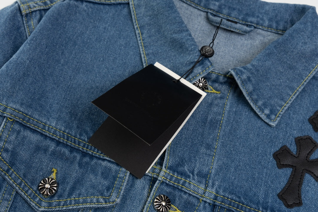 【CHROME HEARTS】クロムハーツ デニムジャケット、好評に付き再入荷!