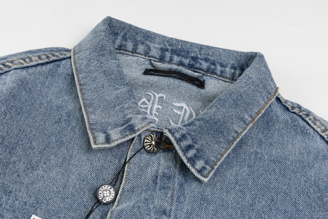 【CHROME HEARTS】クロムハーツ デニムジャケット、好評に付き再入荷!
