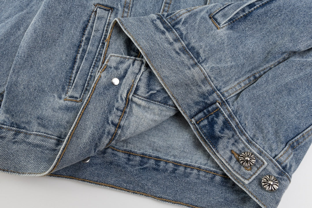 【CHROME HEARTS】クロムハーツ デニムジャケット、好評に付き再入荷!