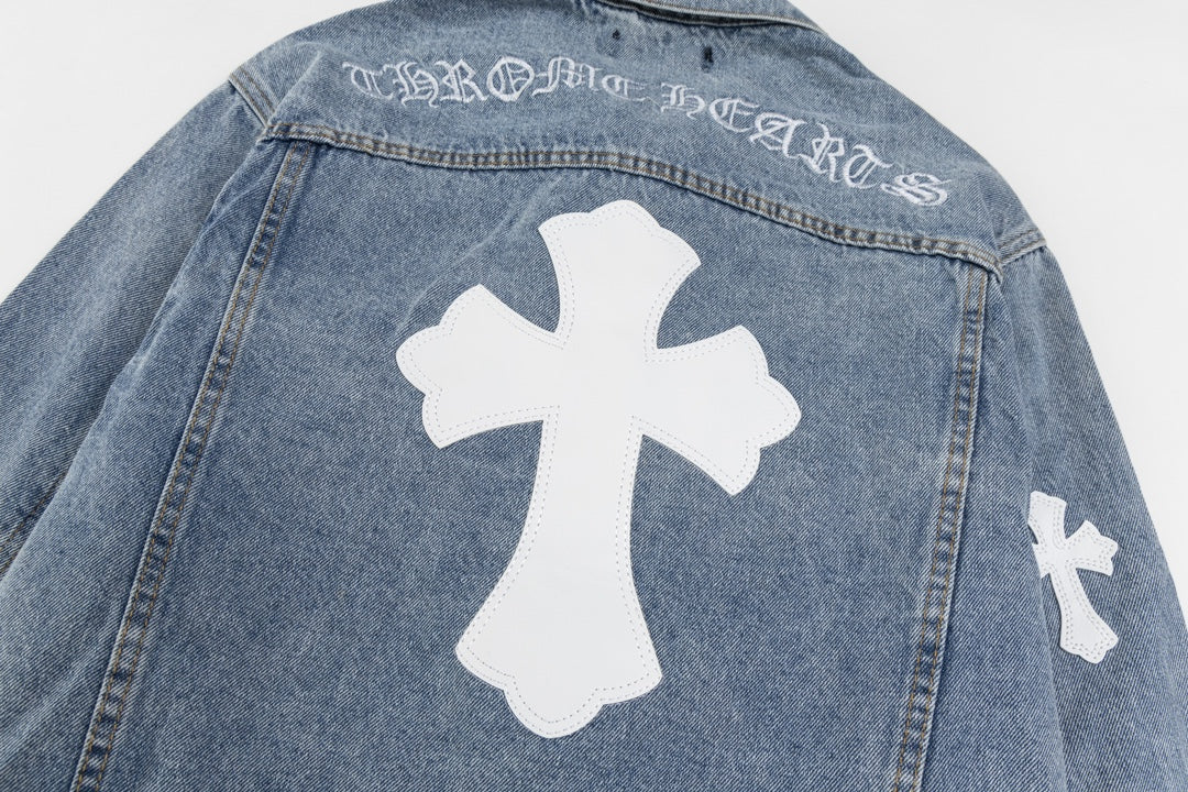 【CHROME HEARTS】クロムハーツ デニムジャケット、好評に付き再入荷!