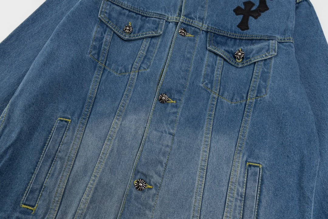 【CHROME HEARTS】クロムハーツ デニムジャケット、好評に付き再入荷!