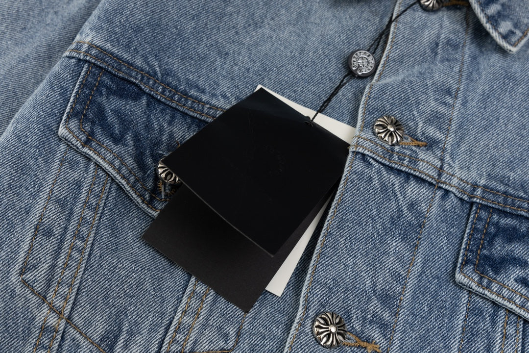 【CHROME HEARTS】クロムハーツ デニムジャケット、好評に付き再入荷!
