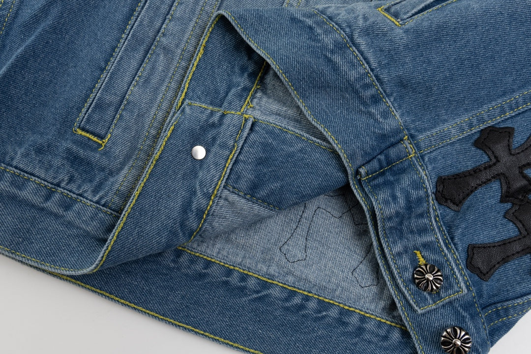 【CHROME HEARTS】クロムハーツ デニムジャケット、好評に付き再入荷!