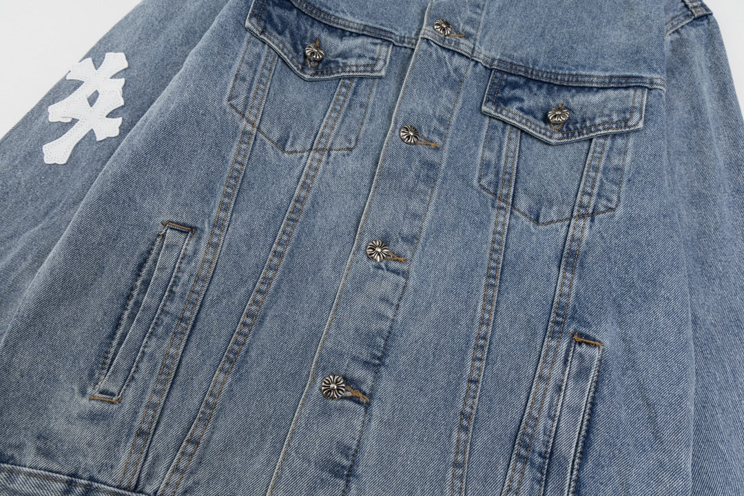 【CHROME HEARTS】クロムハーツ デニムジャケット、好評に付き再入荷!