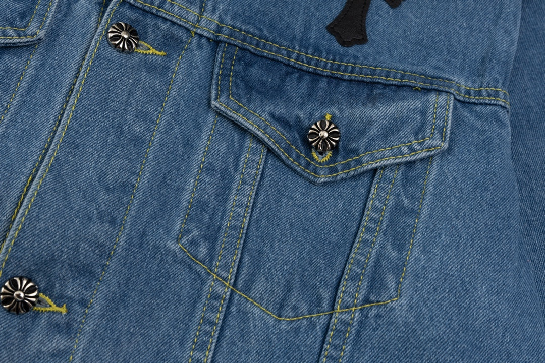 【CHROME HEARTS】クロムハーツ デニムジャケット、好評に付き再入荷!