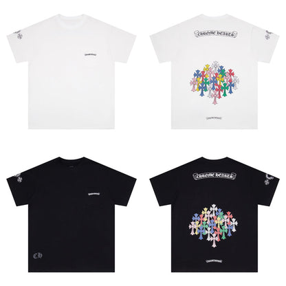 Chrome Hearts マルチカラー クロス T シャツ K6052