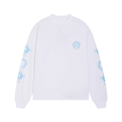 Chrome Hearts メンズ長袖Tシャツスウェットシャツ K8018
