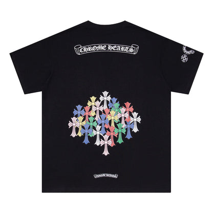 Chrome Hearts マルチカラー クロス T シャツ K6052