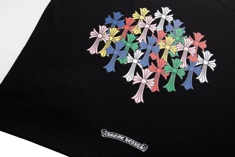 Chrome Hearts マルチカラー クロス T シャツ K6052
