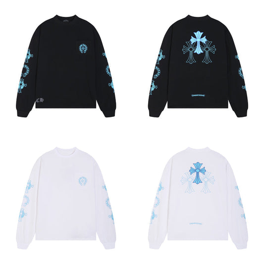 Chrome Hearts メンズ長袖Tシャツスウェットシャツ K8018