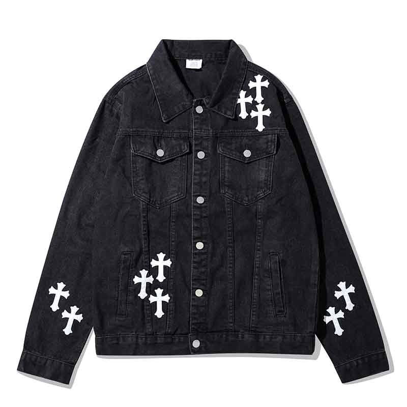 【Chrome Hearts】クロムハーツ 新しい刺繍デニムジャケット【即日出荷】
