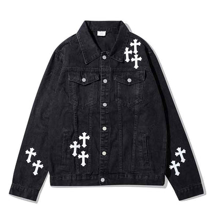 【Chrome Hearts】クロムハーツ 新しい刺繍デニムジャケット【即日出荷】